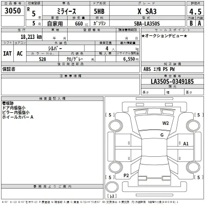 Daihatsu MIRA E S