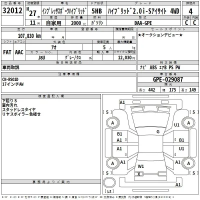 Subaru IMPREZA