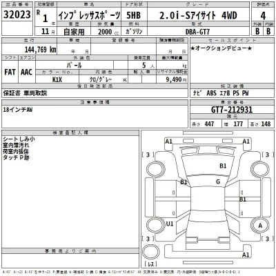 Subaru IMPREZA