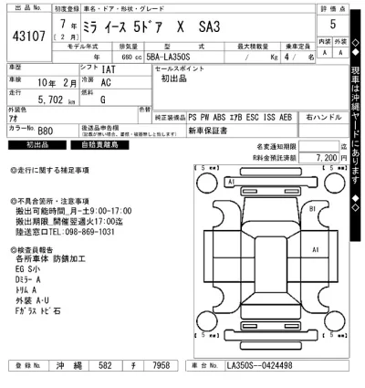 Daihatsu MIRA E S