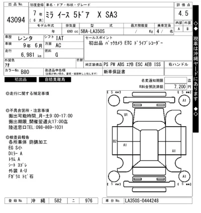 Daihatsu MIRA E S