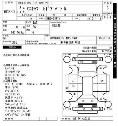 Mitsubishi MINICAB VAN