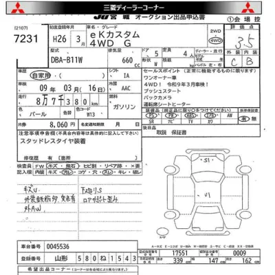 Mitsubishi EK CUSTOM