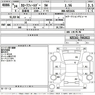 Toyota Corolla Fielder