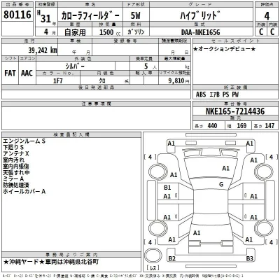 Toyota Corolla Fielder