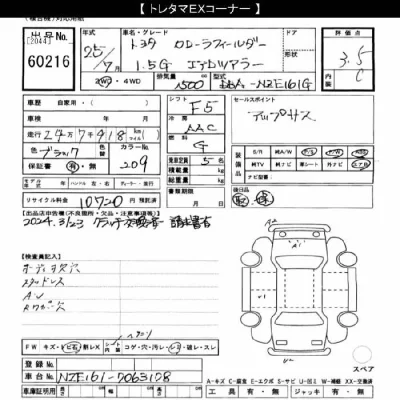 Toyota Corolla Fielder