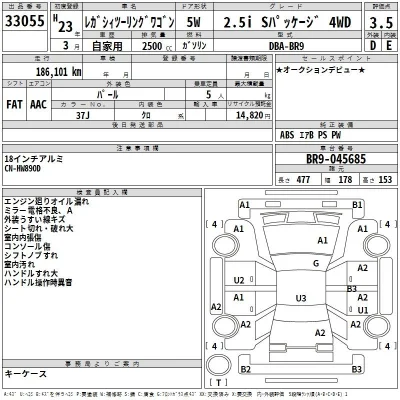 Subaru LEGACY