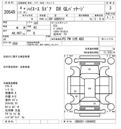 Toyota HiAce Van