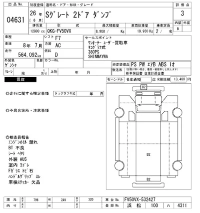 Mitsubishi FUSO SUPER GREAT