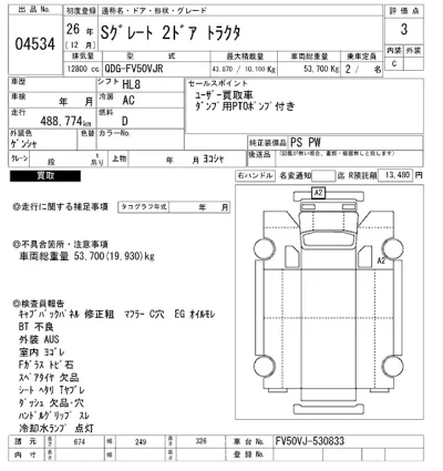 Mitsubishi FUSO SUPER GREAT