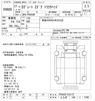 Mitsubishi FUSO SUPER GREAT