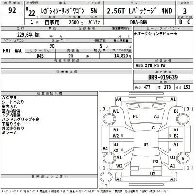 Subaru LEGACY
