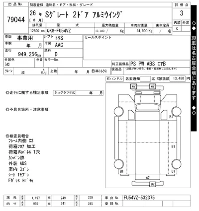 Mitsubishi FUSO SUPER GREAT