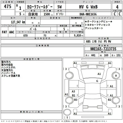 Toyota Corolla Fielder