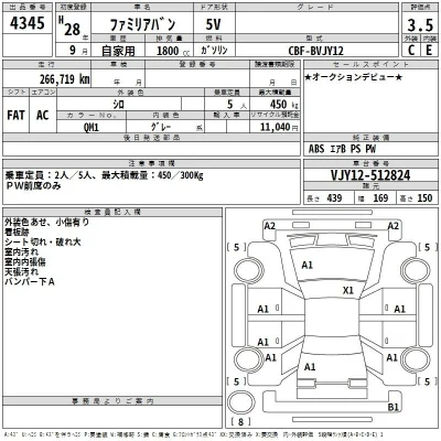 Mazda FAMILIA VAN