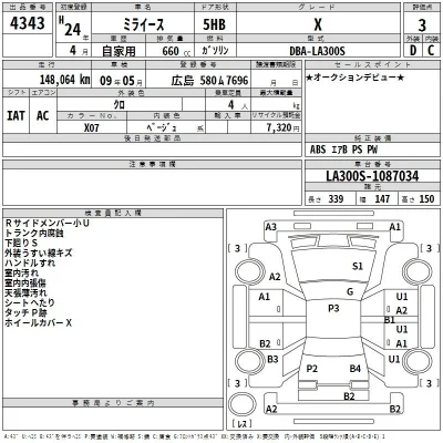 Daihatsu MIRA E S