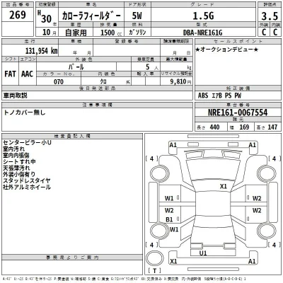 Toyota Corolla Fielder