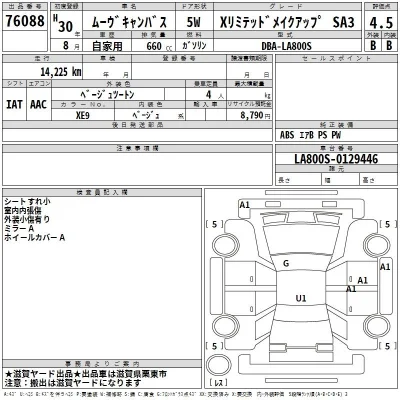 Daihatsu MOVE CANBUS