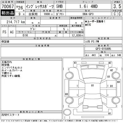 Subaru IMPREZA