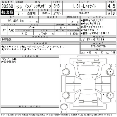 Subaru IMPREZA