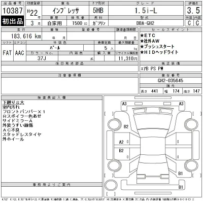Subaru IMPREZA
