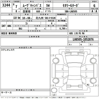 Daihatsu MOVE CANBUS