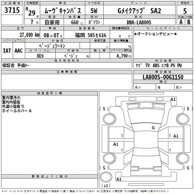 Daihatsu MOVE CANBUS