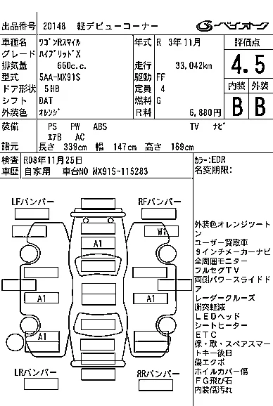 Suzuki WAGON R SMILE
