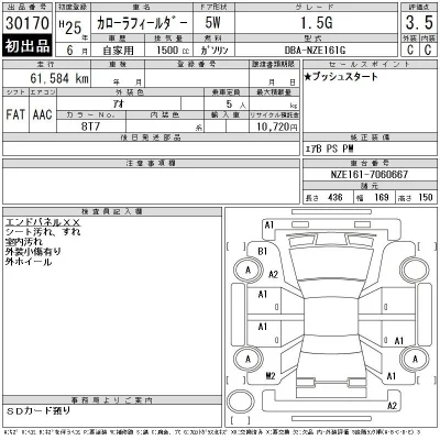 Toyota Corolla Fielder