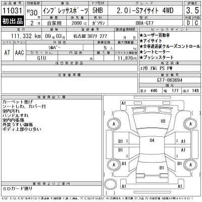 Subaru IMPREZA