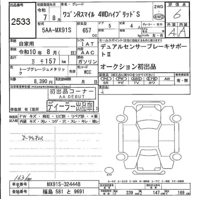 Suzuki WAGON R SMILE