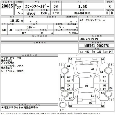 Toyota Corolla Fielder