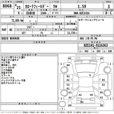 Toyota Corolla Fielder