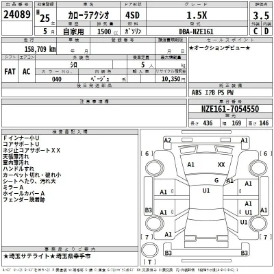 Toyota Corolla Axio