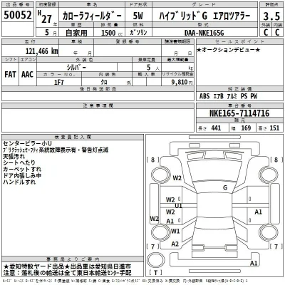 Toyota Corolla Fielder