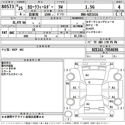 Toyota Corolla Fielder