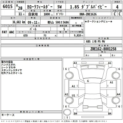 Toyota Corolla Fielder