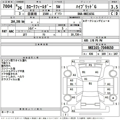 Toyota Corolla Fielder