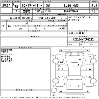 Toyota Corolla Fielder