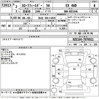 Toyota Corolla Fielder