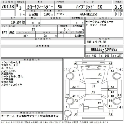 Toyota Corolla Fielder