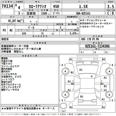 Toyota Corolla Axio