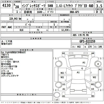 Subaru IMPREZA
