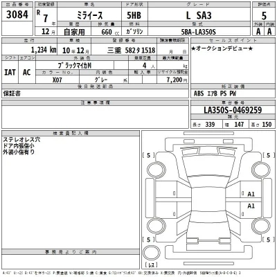 Daihatsu MIRA E S