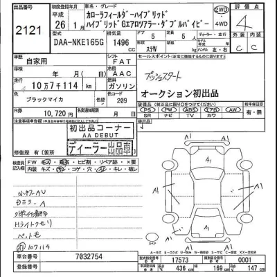 Toyota Corolla Fielder
