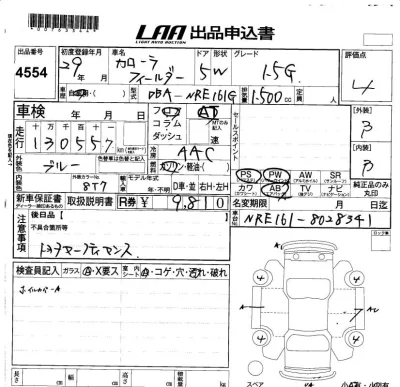 Toyota Corolla Fielder