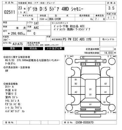Mitsubishi DELICA D5