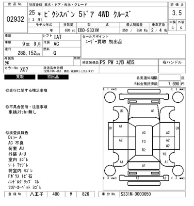 Toyota Pixis Van