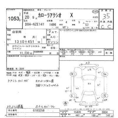 Toyota Corolla Axio