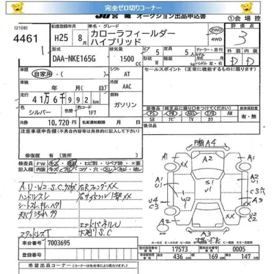 Toyota Corolla Fielder